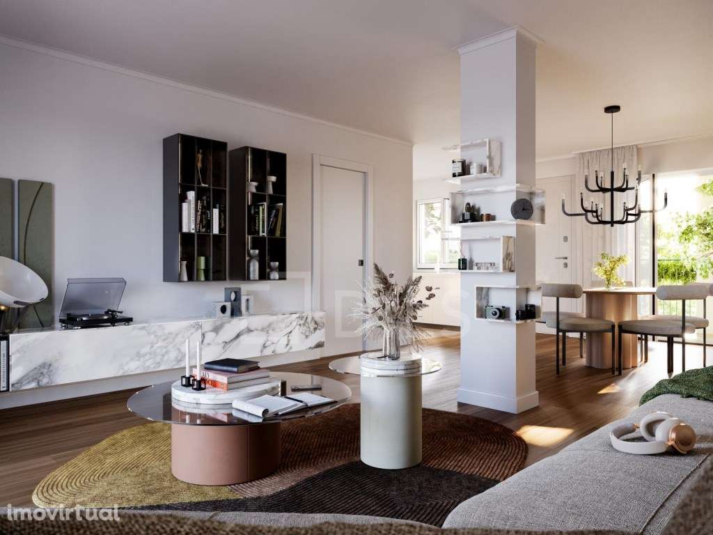 Apartamento T1, com varanda, em novo empreendimento, na Amadora - Grande imagem: 4/40