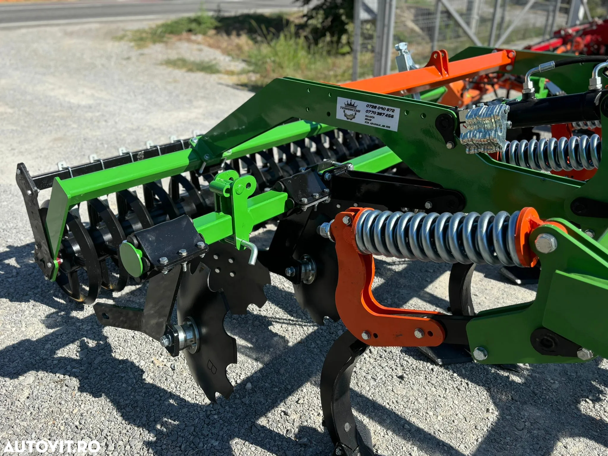 Terraking Gruber/Dezmiristitor Hummer Agro-System 3.0m/11 ancore - 4