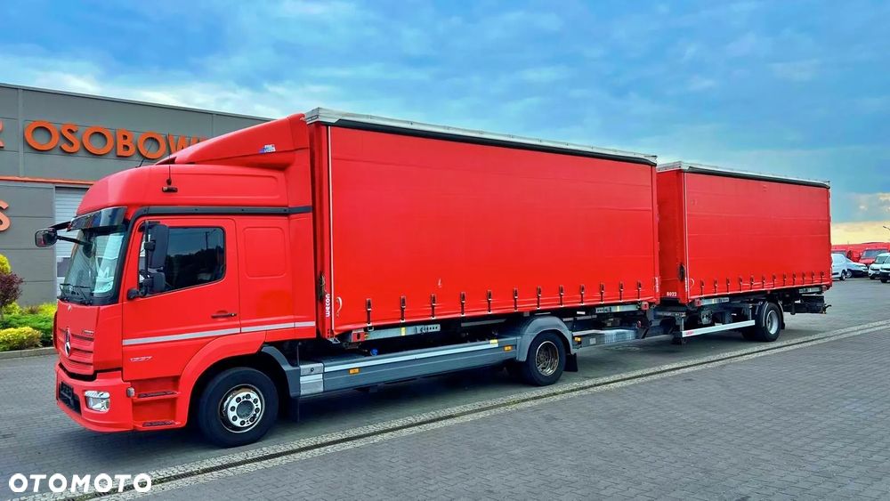 Mercedes-Benz ATEGO 1227 EURO 6 BDF FIRANKA PLANDEKA WYMIENNA ZABUDOWA - 2