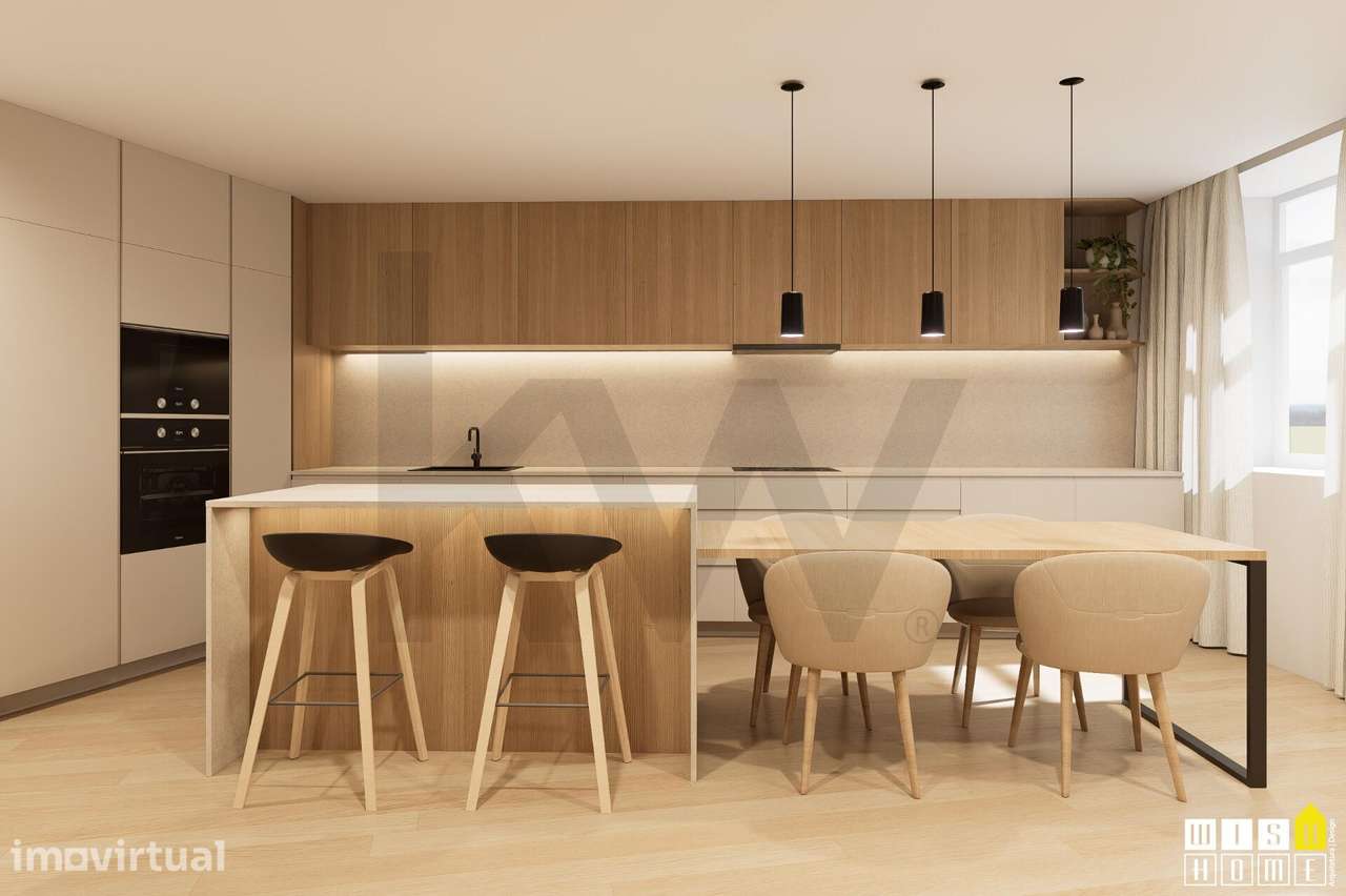 Apartamento T1 Totalmente Remodelado na zona de Antes, Mealhada - Grande imagem: 2/13