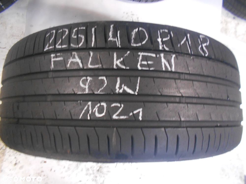 OPONA POJEDYNKA 225/40R18 FALKEN ZIEX ZE310 ECORUN DOT 1021 7MM - 1
