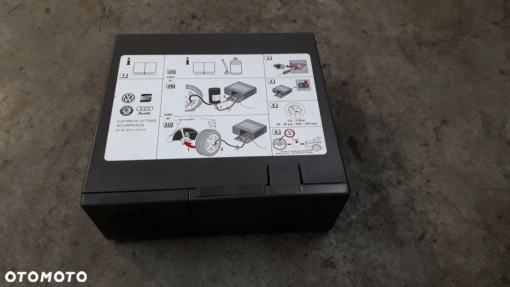 pompka kompresor do pompowania kół 8P0012615A  A6 C6 2.0 FSI TFSI BPJ - 1