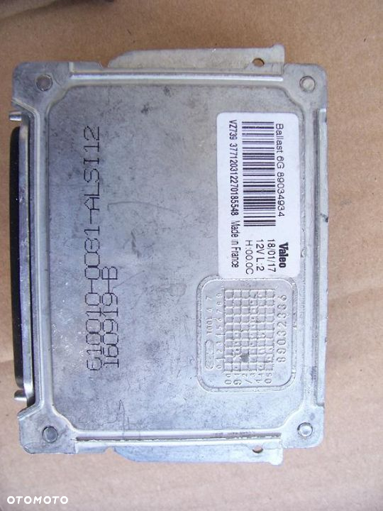 PRZETWORNICA LAMPY XENON VALEO D1RS D2RS bez przebiegu oryginal - 2
