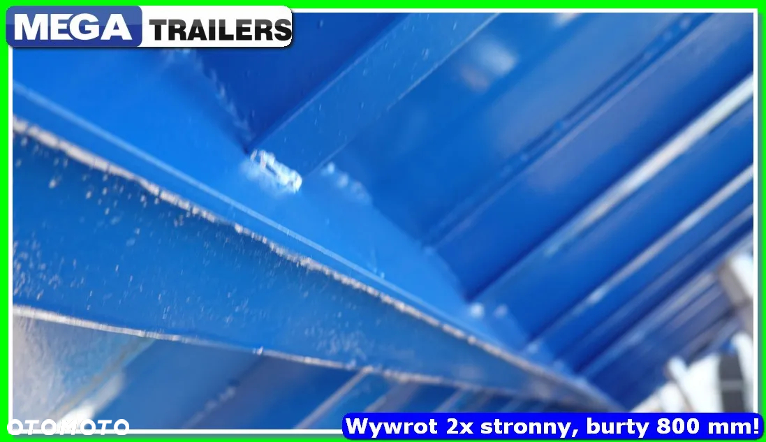 Mega 25 m³ wywrotka - platforma, 2-stronna, HARDOX 450 !!! - 38