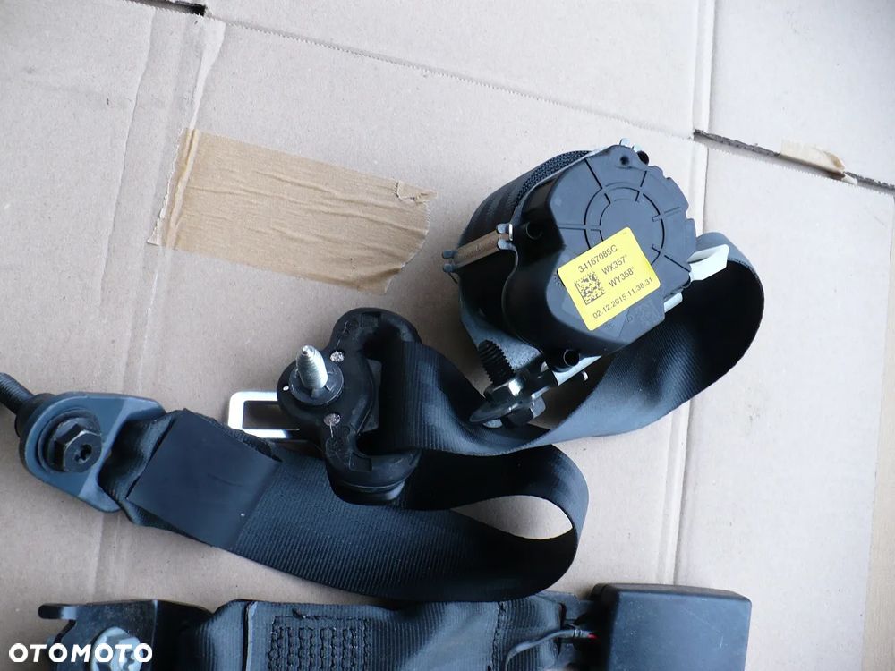 TWINGO 3 III 14-PASY KLAMRY TYL KOMPLET ORYGI. IDEAL. - 4