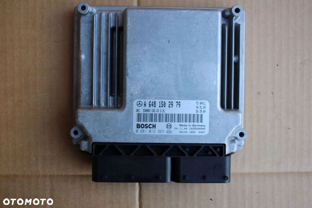 Komputer sterownik silnika Mercedes 3.2 CDI 0281012363 6481502979 W211 - 2