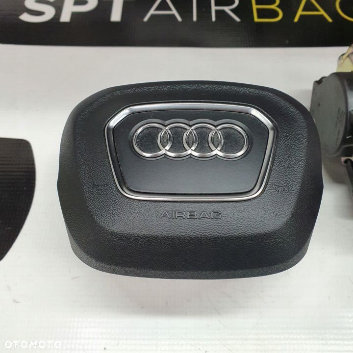AUDI Q5 80A DESKA ROZDZIELCZA KONSOLA KOKPIT PULPIT PODUSZKI AIRBAG AIR BAG PASY KURTYNY KIT SET - 6