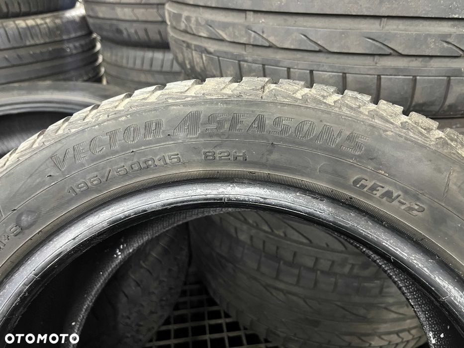 1x Opona 195/50R15 82H GOODYEAR VECOTR 4SEASON 6,75mm 17r - 3