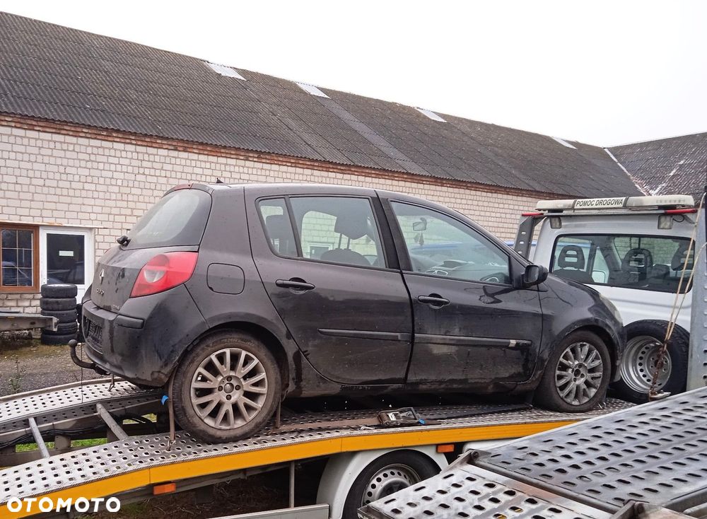 Na części Renault Clio III kolor NV676 K9K766 skrzynia JR5124 maska klapa błotnik drzwi zderzak - 1