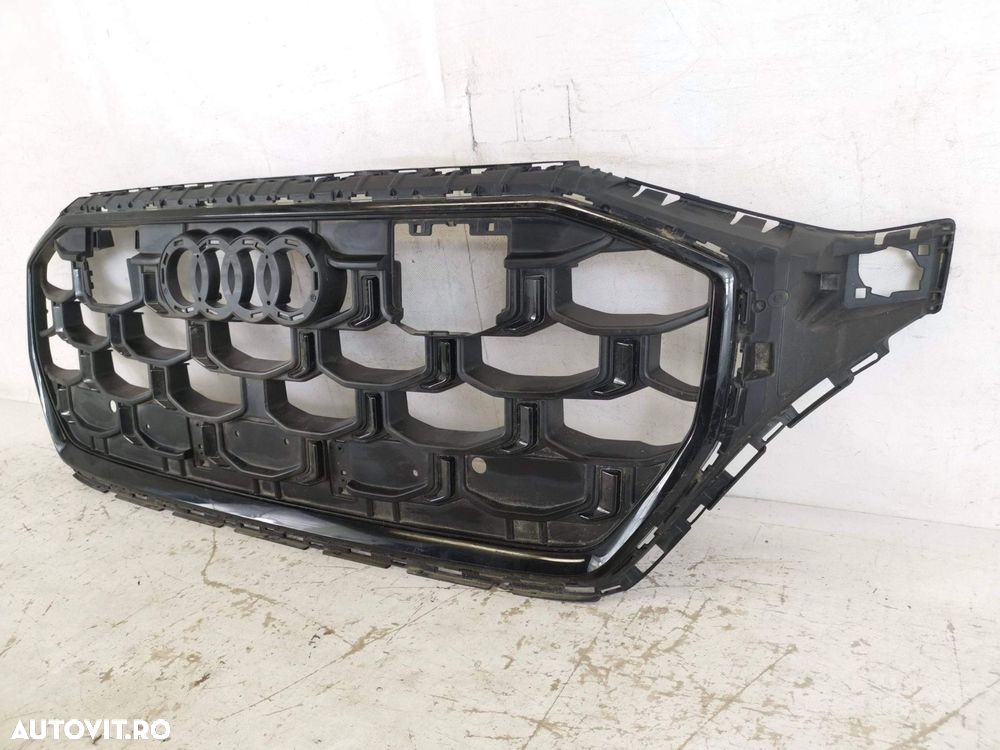 Grila Radiator Audi Q8 1 2018 2019 2020 2021 2022 Originala Avariata - 3