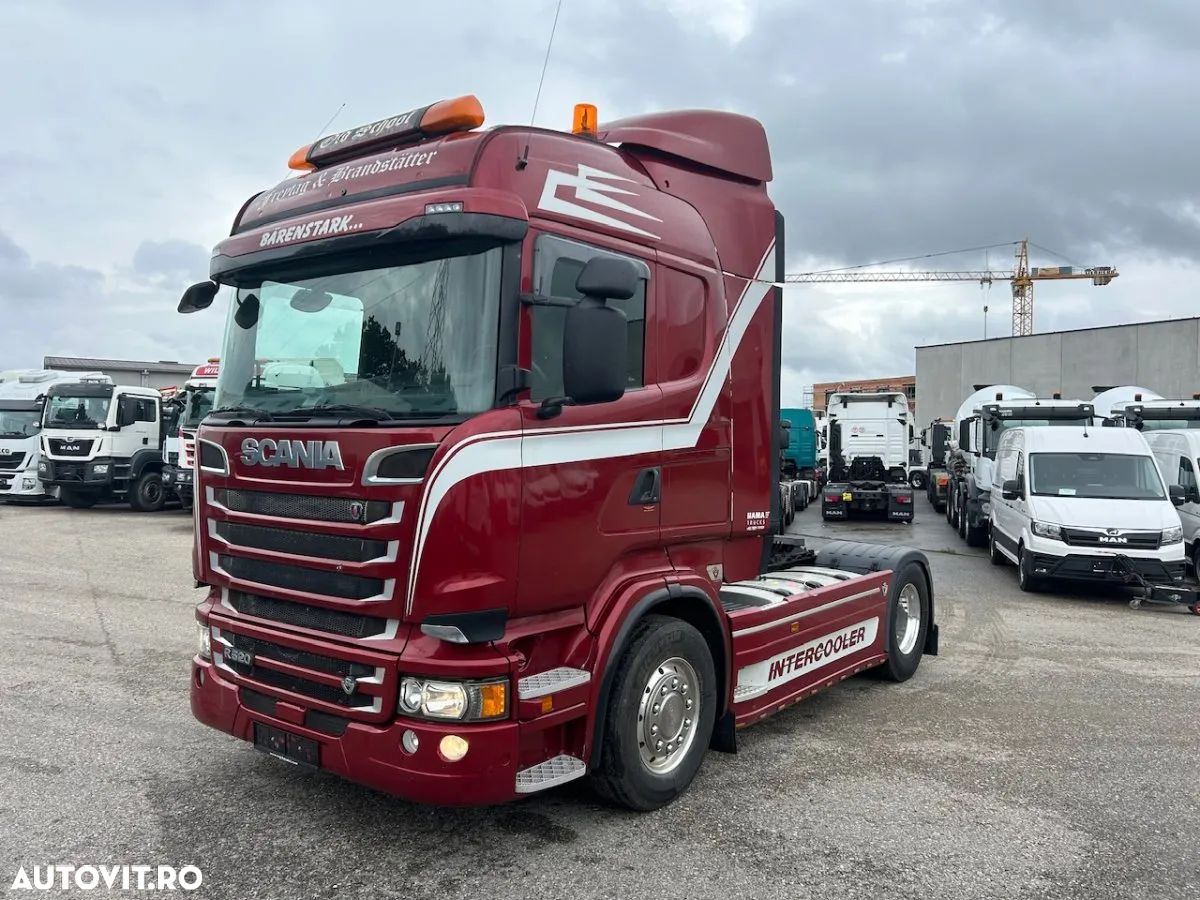Scania R520, V8, Retarder, kit walking floor, factura externa - 1