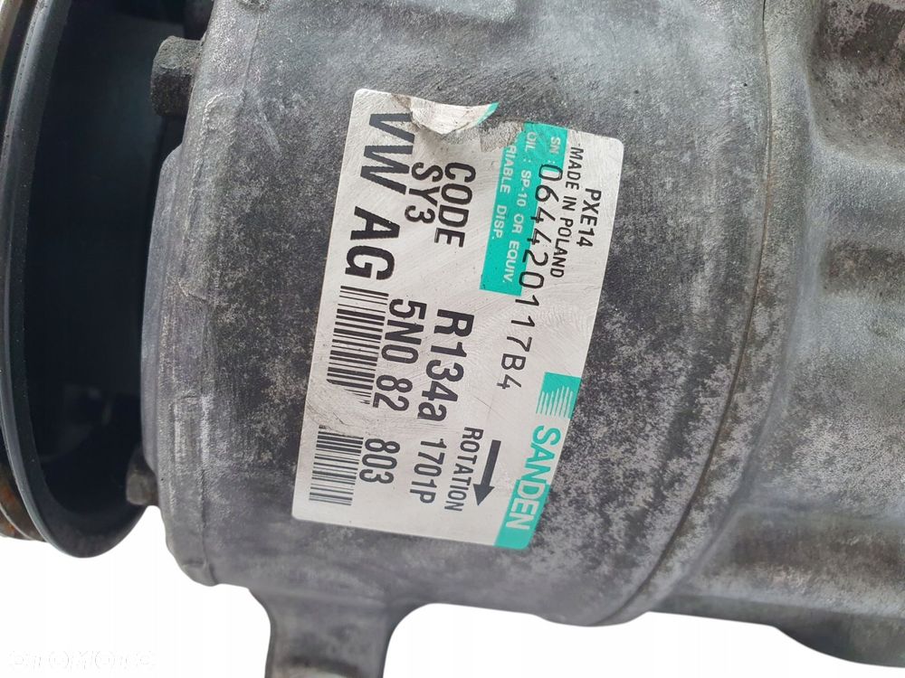 SPRĘŻARKA KLIMATYZACJI VW Golf V Passat B6 1.9 TDI 5N0820803 5N0 820 803 - 6