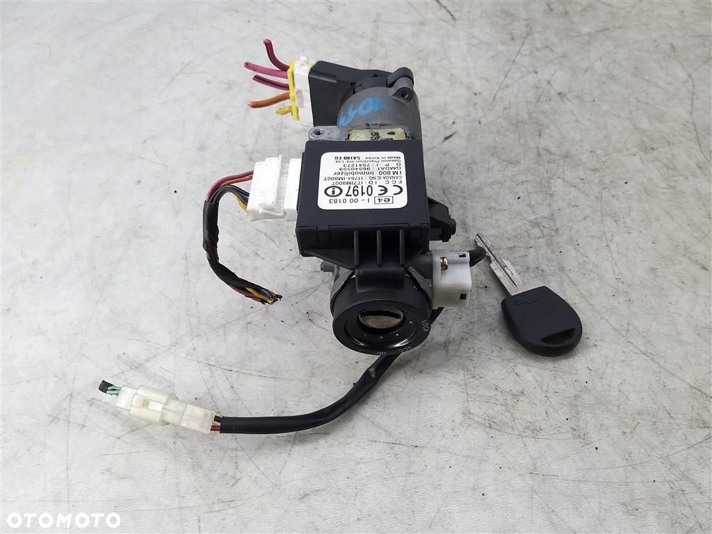 Stacyjka+ komplet IMMO wkładek Chevrolet Aveo T200 12003-2007R 96540559 - 7