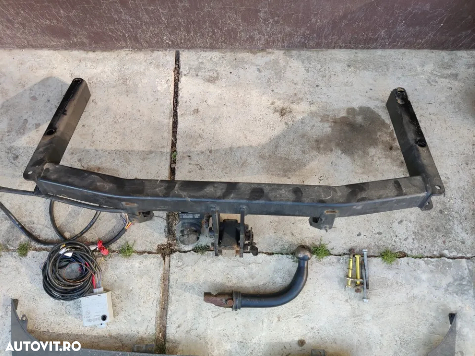 Carlig remorcare tractare detasabil Seat Exeo Audi A4 B6 B7 cu modul, instalatie - 4