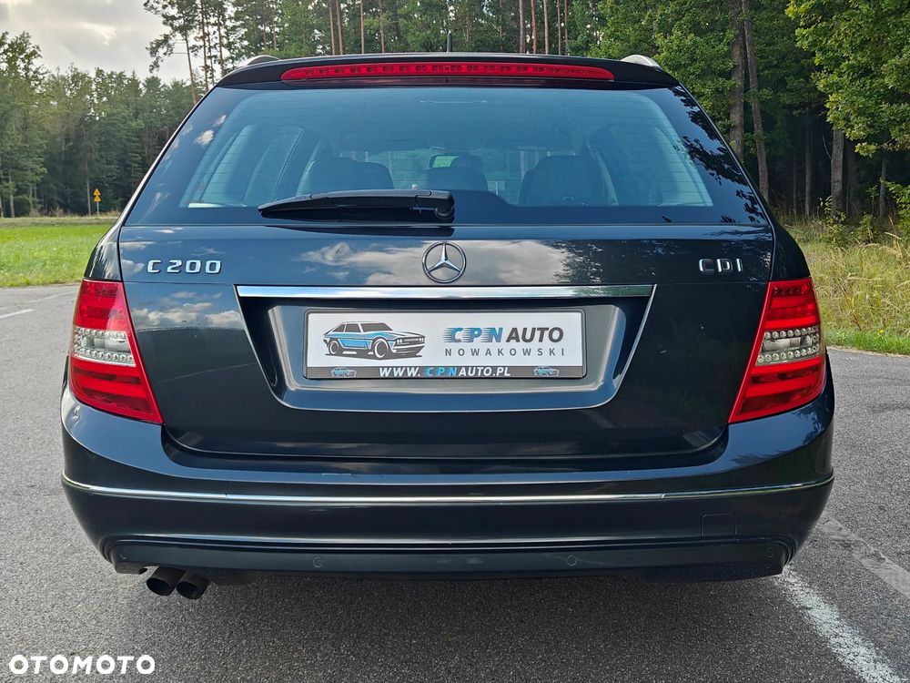 Mercedes-Benz Klasa C 200 CDI DPF (BlueEFFICIENCY) 7G-TRONIC Avantgarde - 10