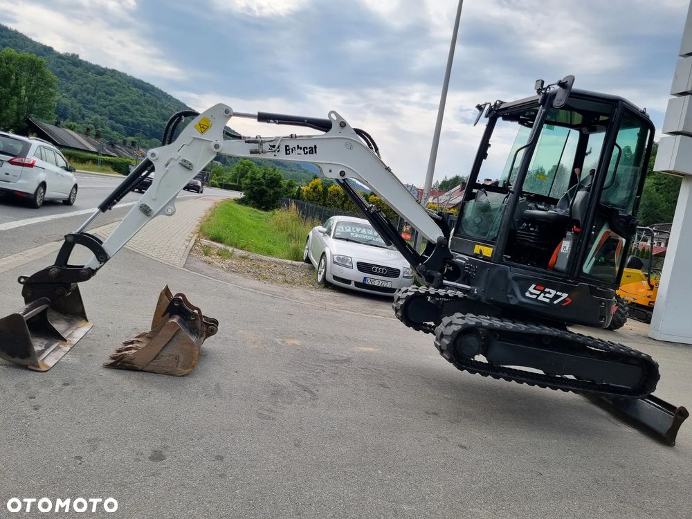 Bobcat E27Z Koparka Gąsienicowa 2,7 Tony jak Nowa Z Norwegii 2021r 1600mtg Kubota silnik - 12