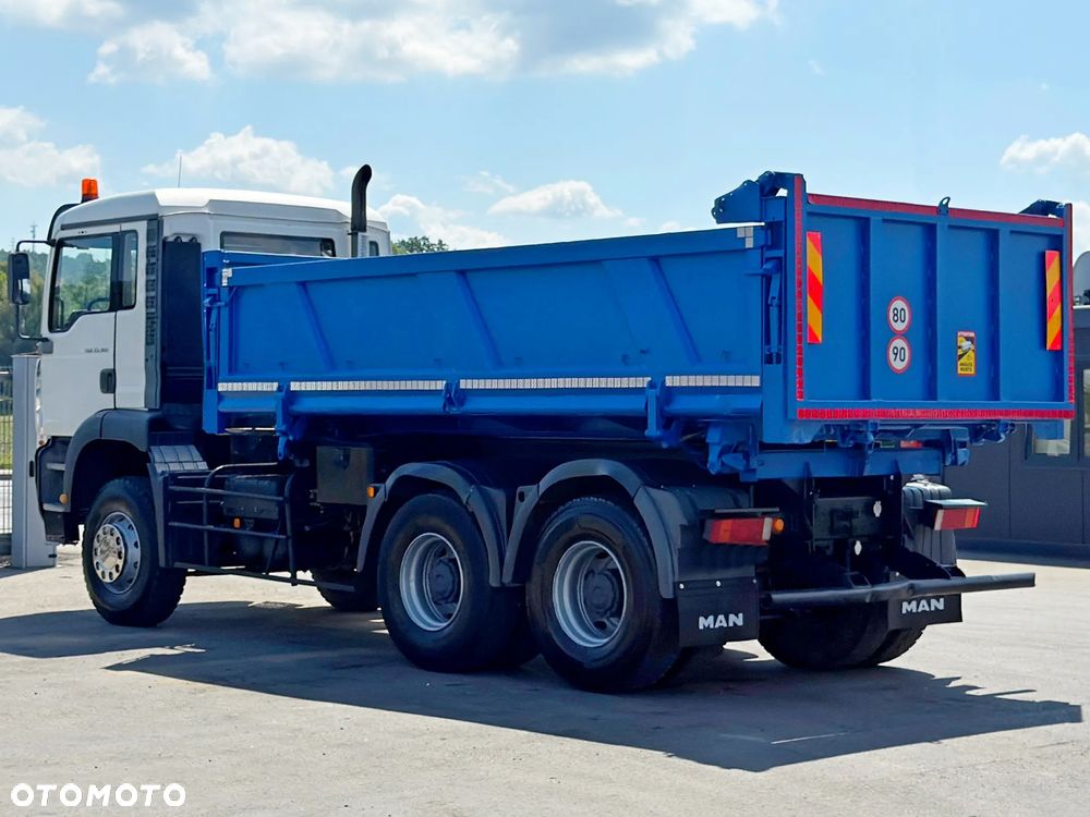 MAN TGA 33.360 * WYWROTKA 5,20 m + BORDMATIC * 6x4 * STAN BDB - 7