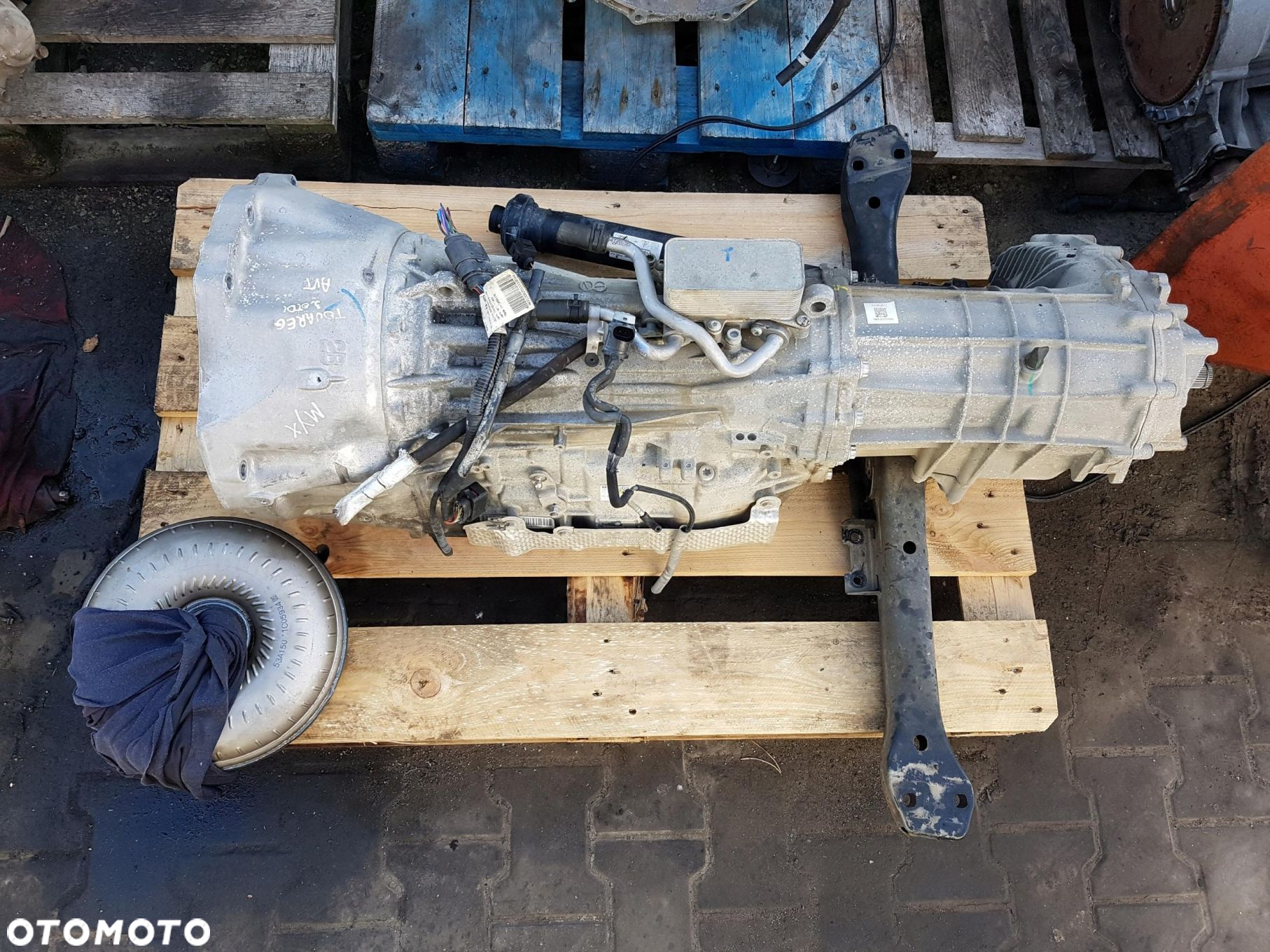 VW TOUAREG II 7P 10-13r AUDI Q7 3.0 TDI SKRZYNIA BIEGÓW MYW AUTOMAT - 2