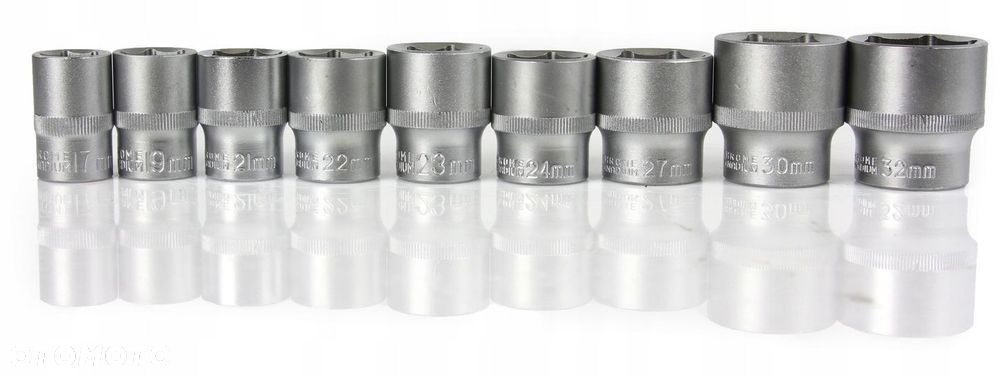 KLUCZE NASADOWE 1/2" 20szt 8-32mm - 5