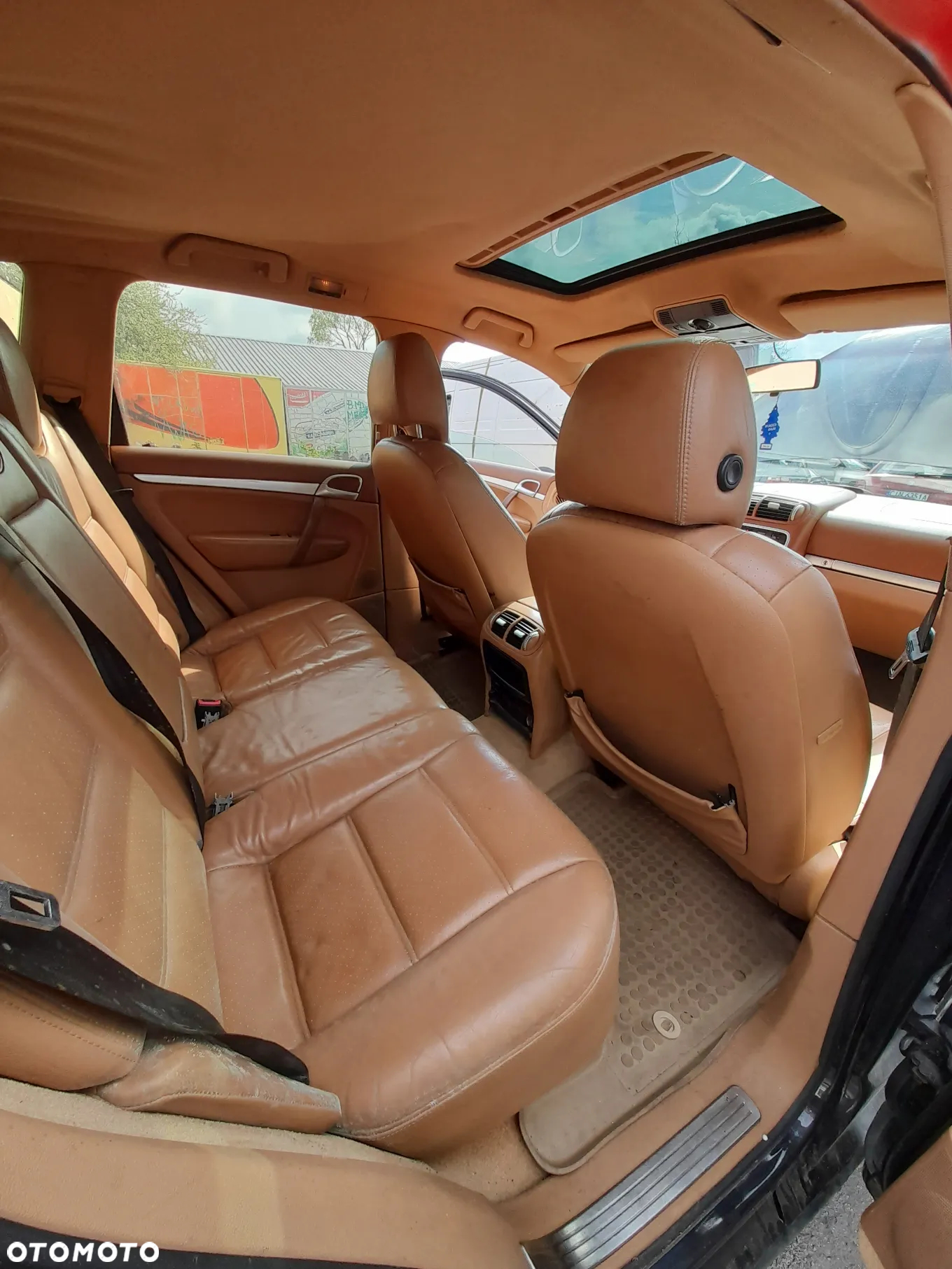 PORSCHE CAYENNE S KOMPLET FOTELI I BOCZKÓW DRZWI BOCZKI FOTELE FOTEL KANAPA - 2