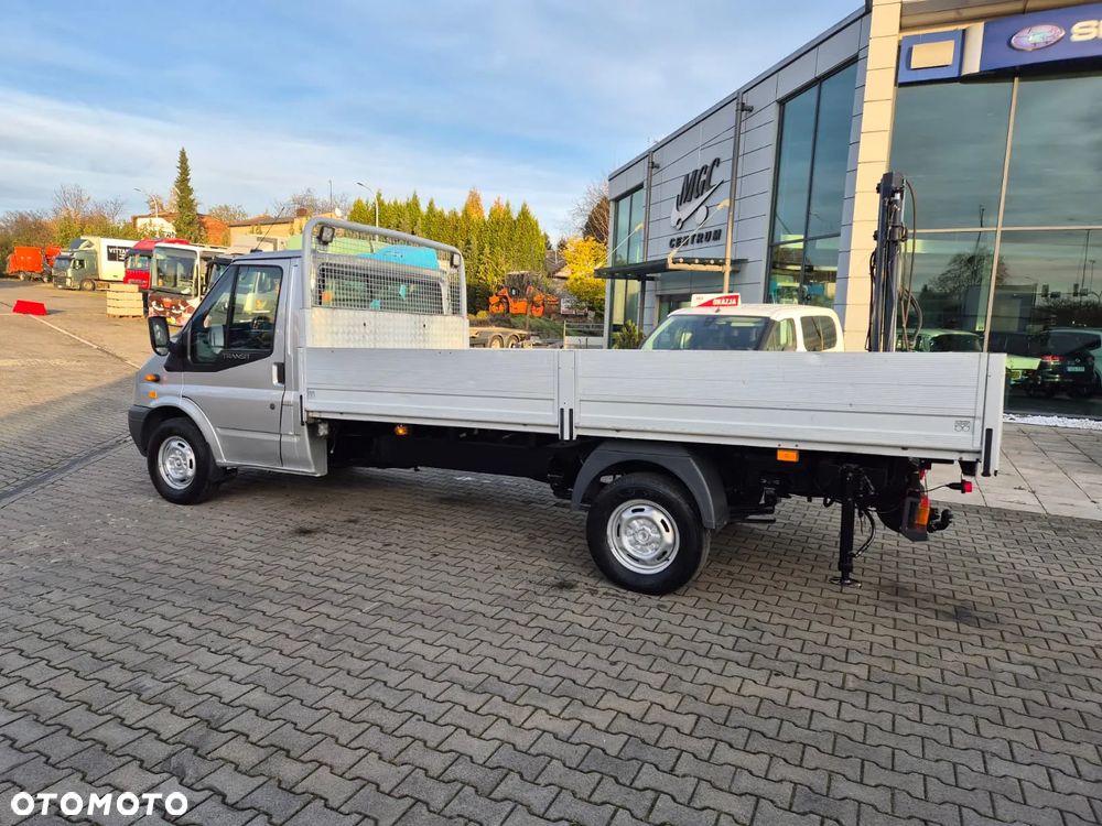 Ford Transit 350  2.4TDCI / SKRZYNIA / MOCNY HDS HIAB / WEBASTO / DŁUGI / 3 MIEJSCA  / ALUMINIOWE BURTY / NAJMOCNIEJSZY HDS NA KAT. B - 10