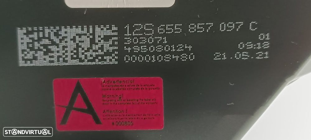 PORTA LUVAS SKODA KAMIQ (NW4) ACTIVE - 3