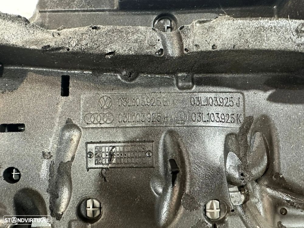 .Tampa Motor Cobertura Original VW Volkswagen 1.6 TDi 03L103925B 2009 - 2014 - 5