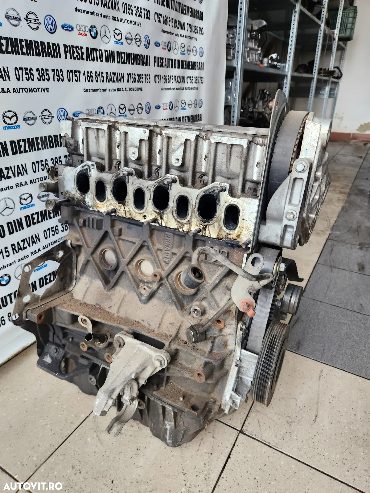 Motor 1.9  DCI F9QN870 Renault Scenic 3 Megane 3 Laguna 3 Trafic Vivaro Euro 5 Cod Motor F9Q - Dezm - 3