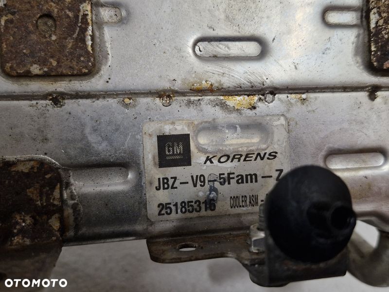 OPEL ANTARA I 1 2.2 CDTI CHŁODNICZKA SPALIN EGR ZAWÓR 25185316 K5T70980 - 6