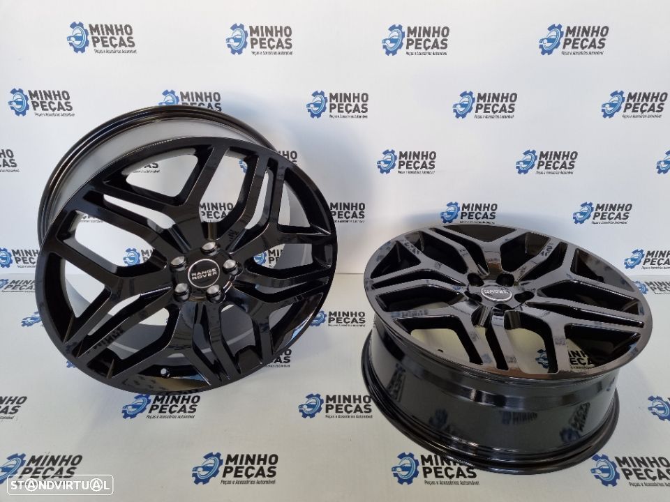 Jantes Range Rover Sport em 20 Preto Brilho - 5