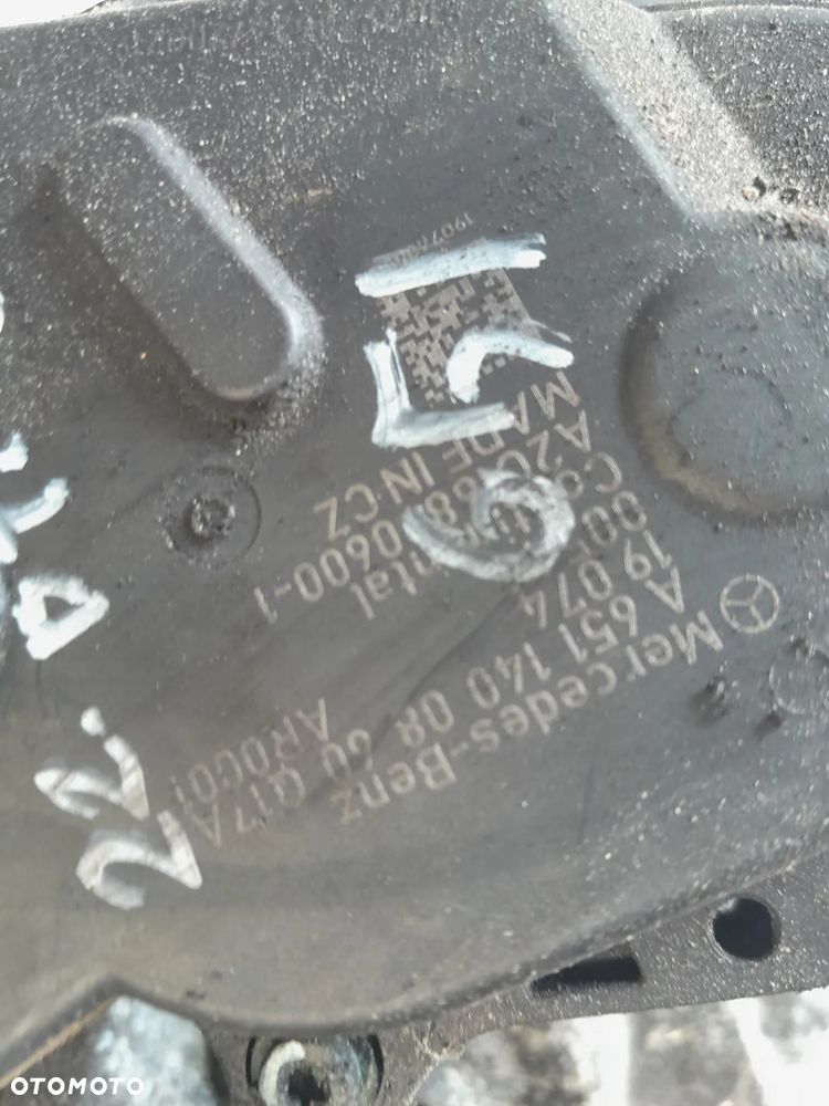 Zawór EGR chłodnica spalin Mercedes Sprinter 2.2 CDI 163 KM - 2