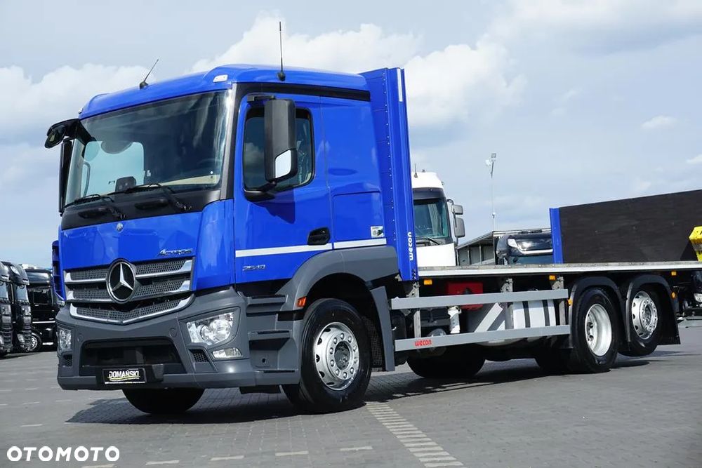 Mercedes-Benz ACTROS / 2543 / ACC / E 6 / PEŁNY ADR / PLATFORMA / ZAWIESIE POD WÓZEK - 22