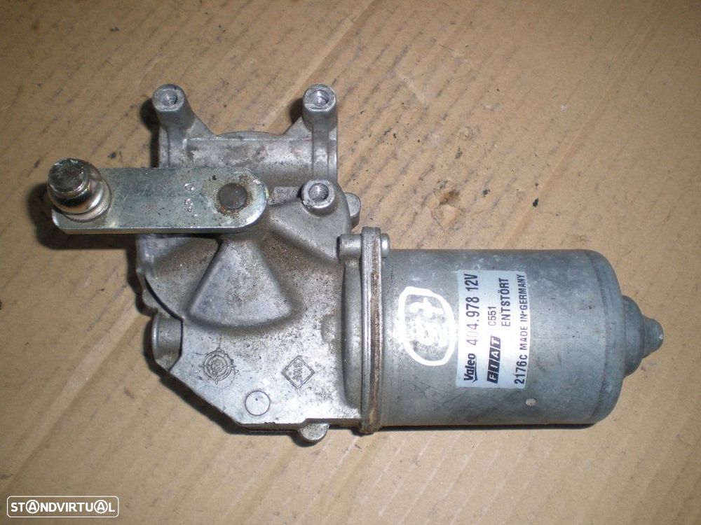 Motor Limpa Vidros Frente 404978 FIAT GRANDE PUNTO 2006 VALEO FIAT PUNTO 2013 1.2I 70CV 5P PRETO VALEO - 1
