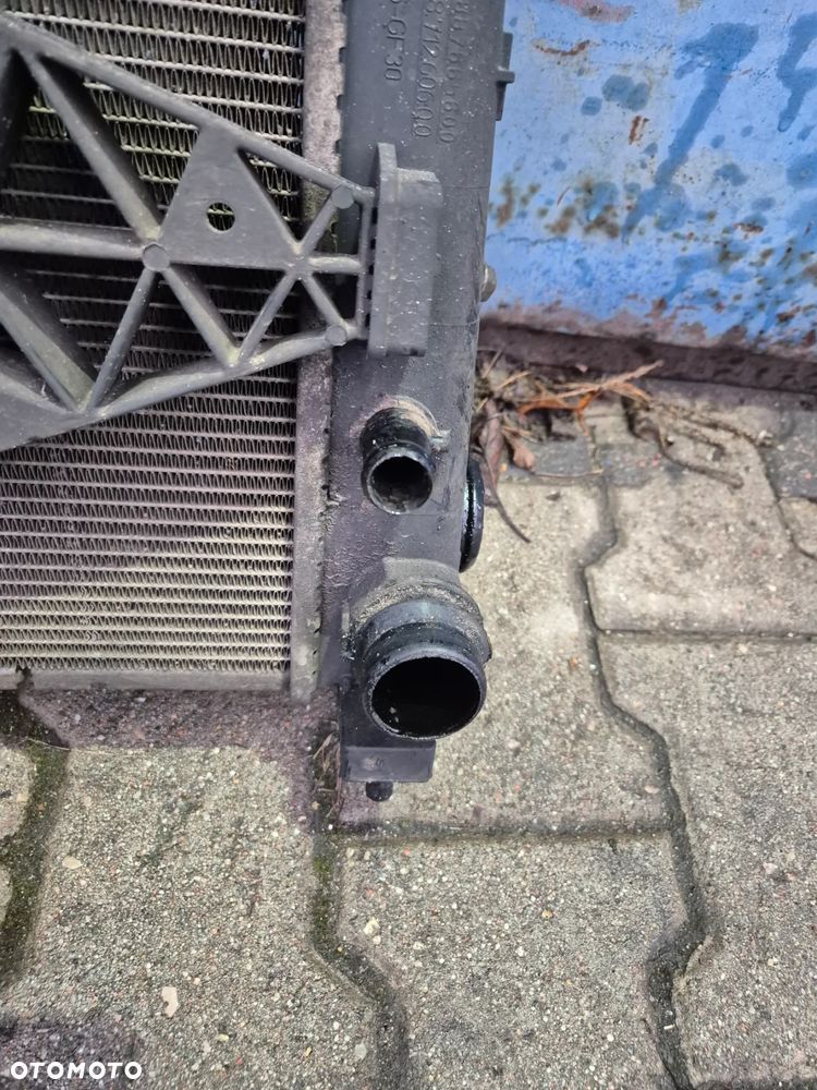 WENTYLATOR CHŁODNICA WODY KLIMY  INTERCOOLER OPEL COMBO D FIAT DOBLO 3 III 10-20r. 1.6 CDTI - 3