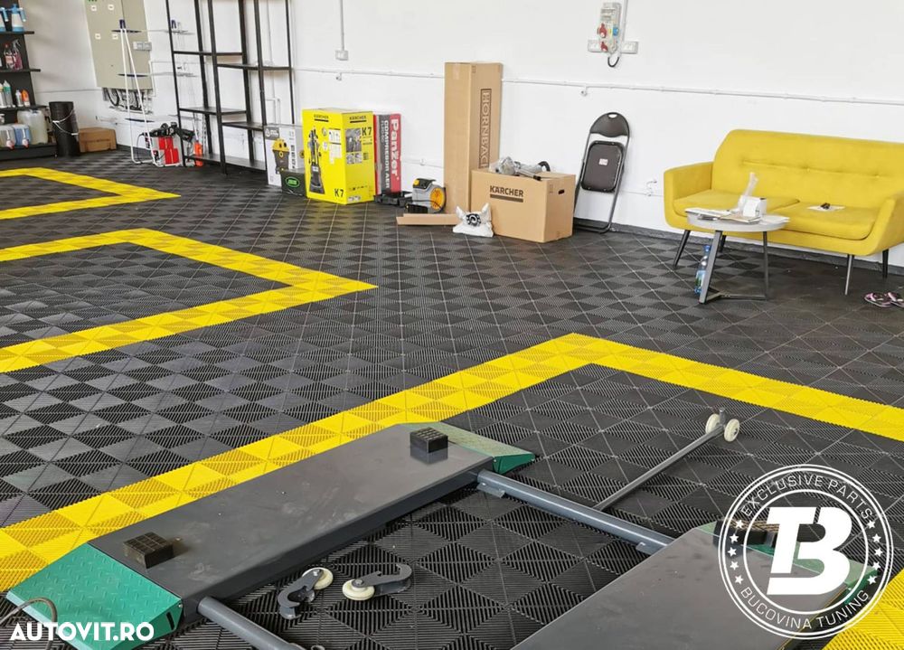 Pardoseala Modulara Plina pentru Garaj si Service - 2