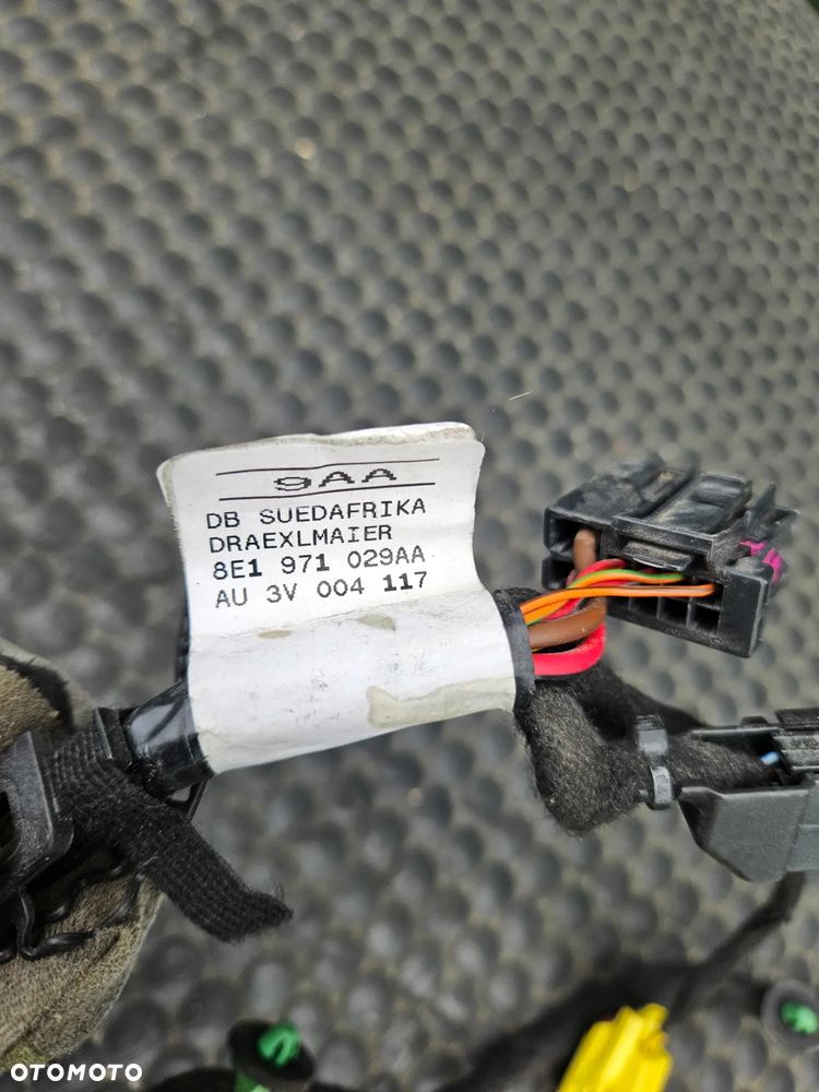 Instalacja Wiazka 8E1971029AA 8E1971029AF Drzwi Kostki Wtyczki Przednia Przod Lewa Prawa Europa AUDI A4 B7 - 20