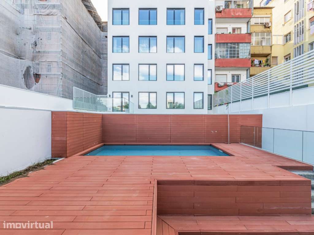ApartamentoT2, estacionamentos, condominio, Avenidas Novas - Grande imagem: 4/23