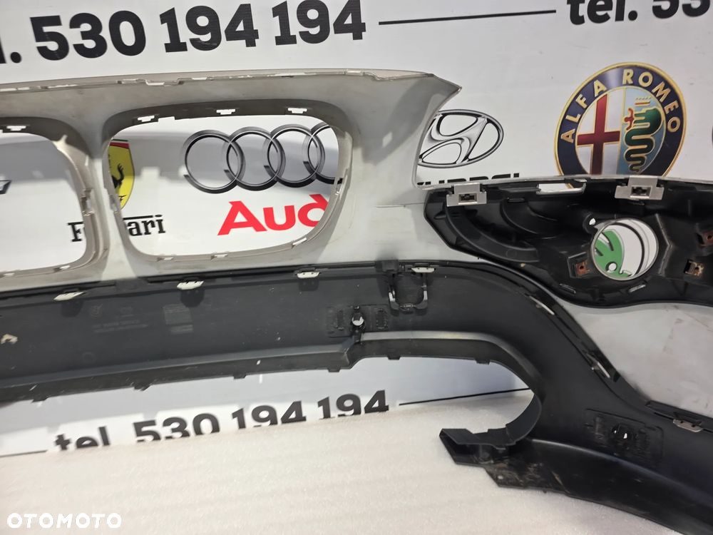 BMW X1 E84 08-12 ZDERZAK PRZEDNI PRZÓD NA SPRYSKI + 4xPDC NR 51112990185 + 51112990186 NR AUKCJI NZ2276 - 27