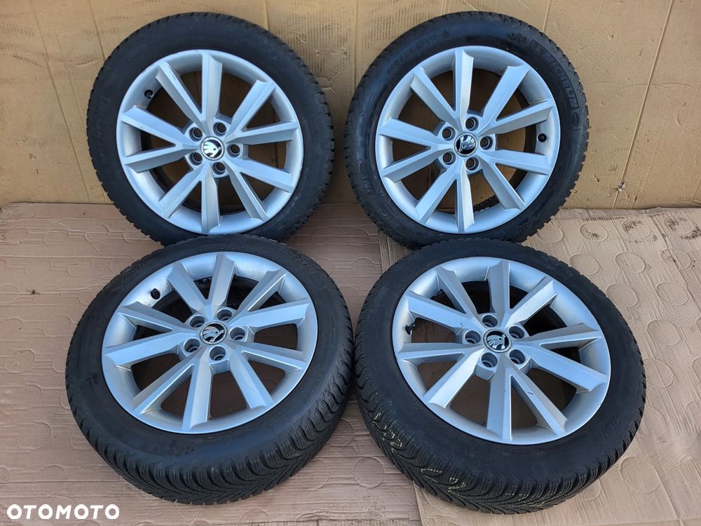 KOLA FELGI ZIMA 7X16 5X100 SKODA 5JA601025 - 1