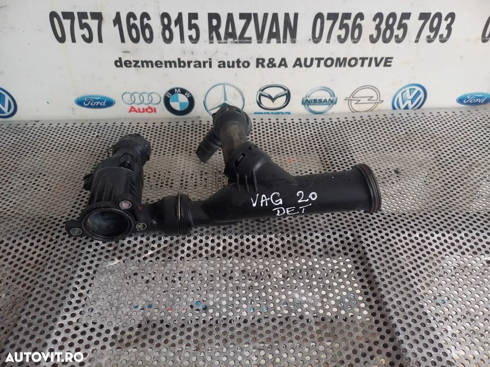 Conducta Apa Antigel Corp Termostat Vw Seat Skoda Audi 2.0 Tdi Euro 5/6 Cod 04LH 04LR A6 C7 A5 A4 P - 4