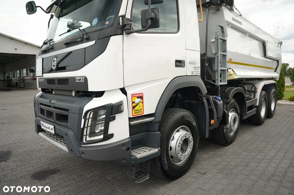 Volvo FMX 460 / 8x4 / WYWROTKA TYLNOZSYPOWA / HYDROKLAPA / PLANDEKA ELEKTRYCZNA / I- SHIFT / EURO 6 - 18