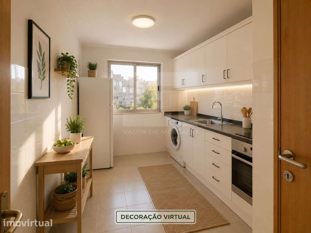APARTAMENTO T2 - MINA DE ÁGUA - Grande imagem: 3/27