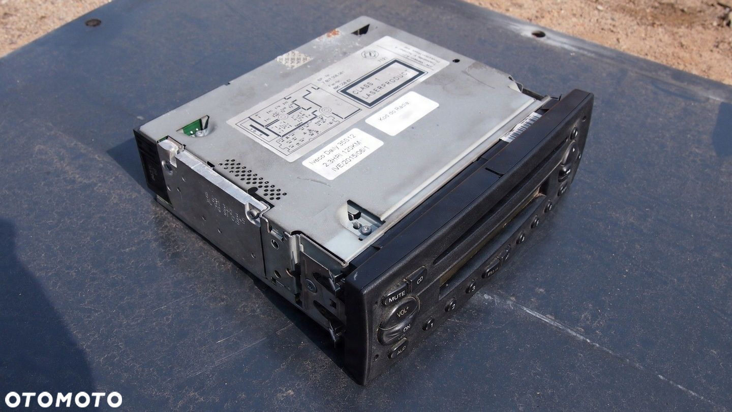 Radio CD Iveco Ducato 06-11 Blaupunkt Kod Oryg. - 3