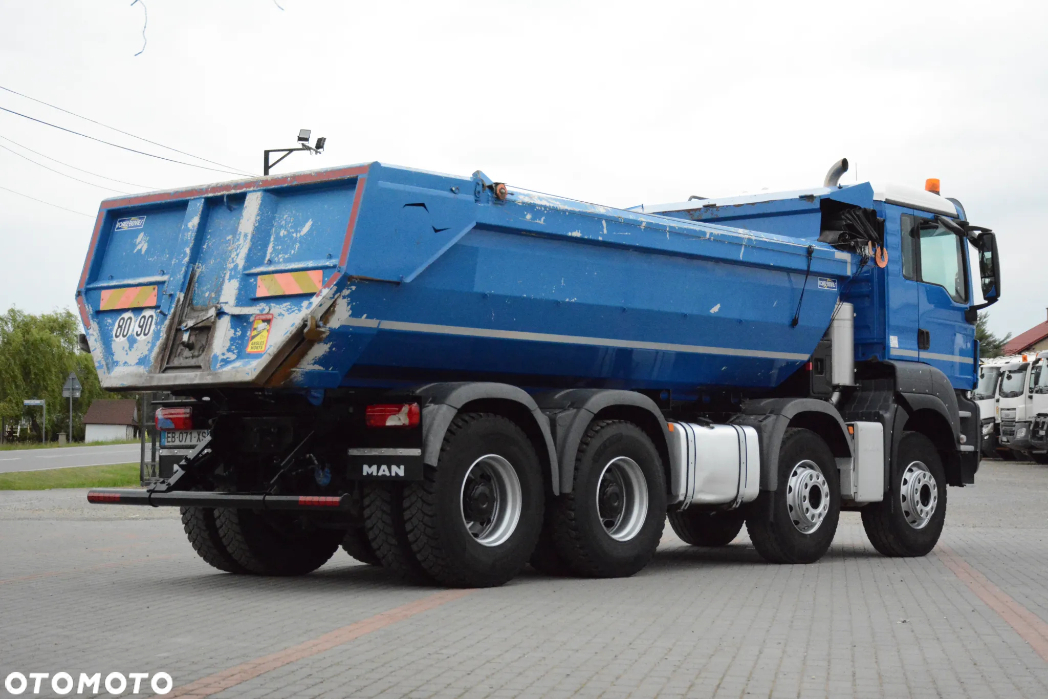 MAN TGS 480 / 2016r / 8x4 / Mulda / Retarder / Idealny stan / Mały przebieg - 9