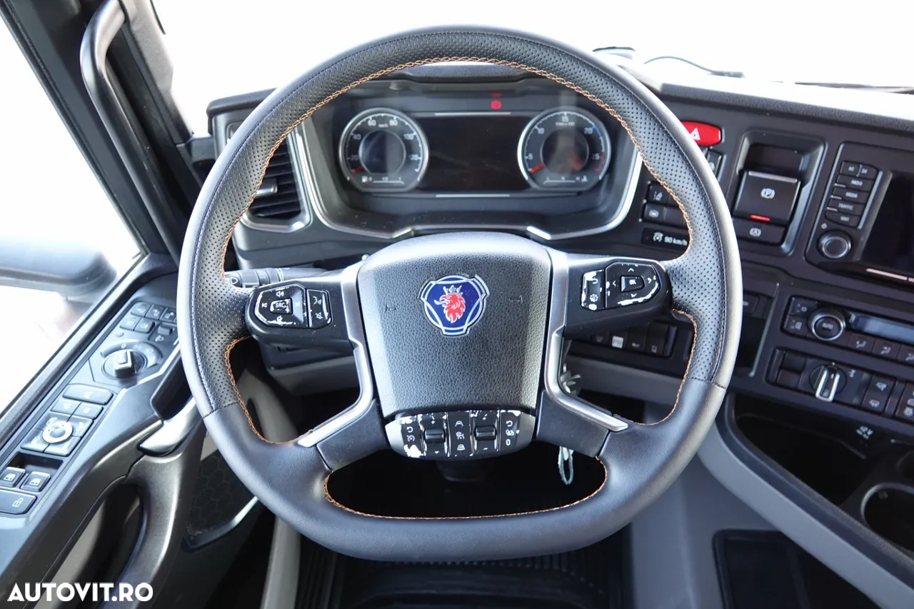 Scania R 500 / SISTEM HIDRAULIC / RETARDER / I-PARK COOL / CABINĂ JOSĂ / COMPLET AIRMATIC / PIELE / JANTE DIN ALIAJ / CONTRACT POST-SERVICE - 27