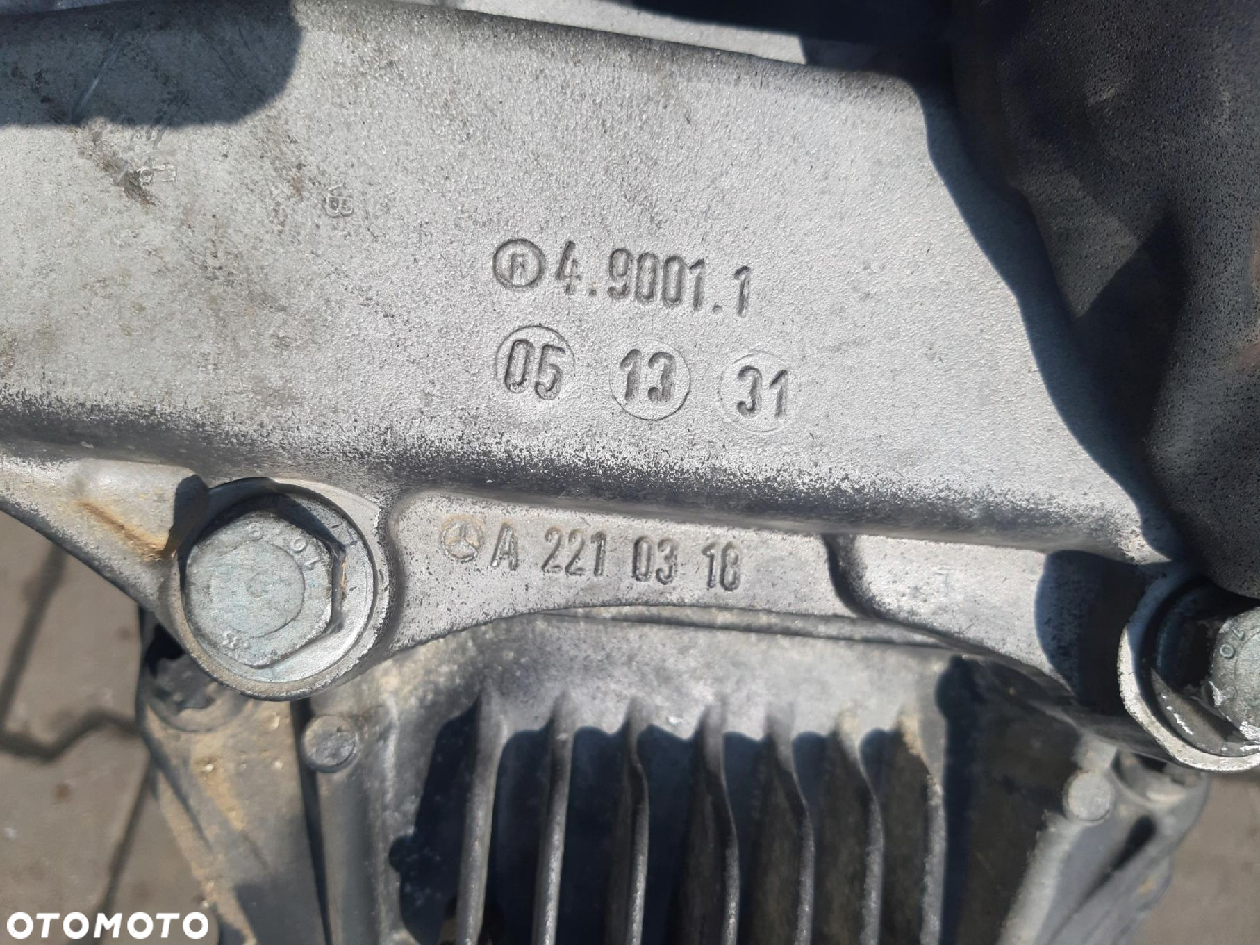 MERCEDES S KLASA W221 05-09r 5.0 B DYFER MOST TYŁ - 6
