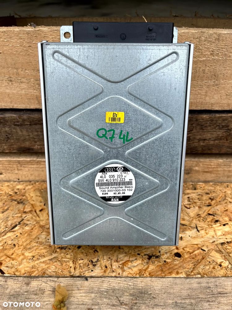 AUDI Q7 4L WZMACNIACZ AMPLIFIER STEROWNIK ASK 4L0035223 4L0910223