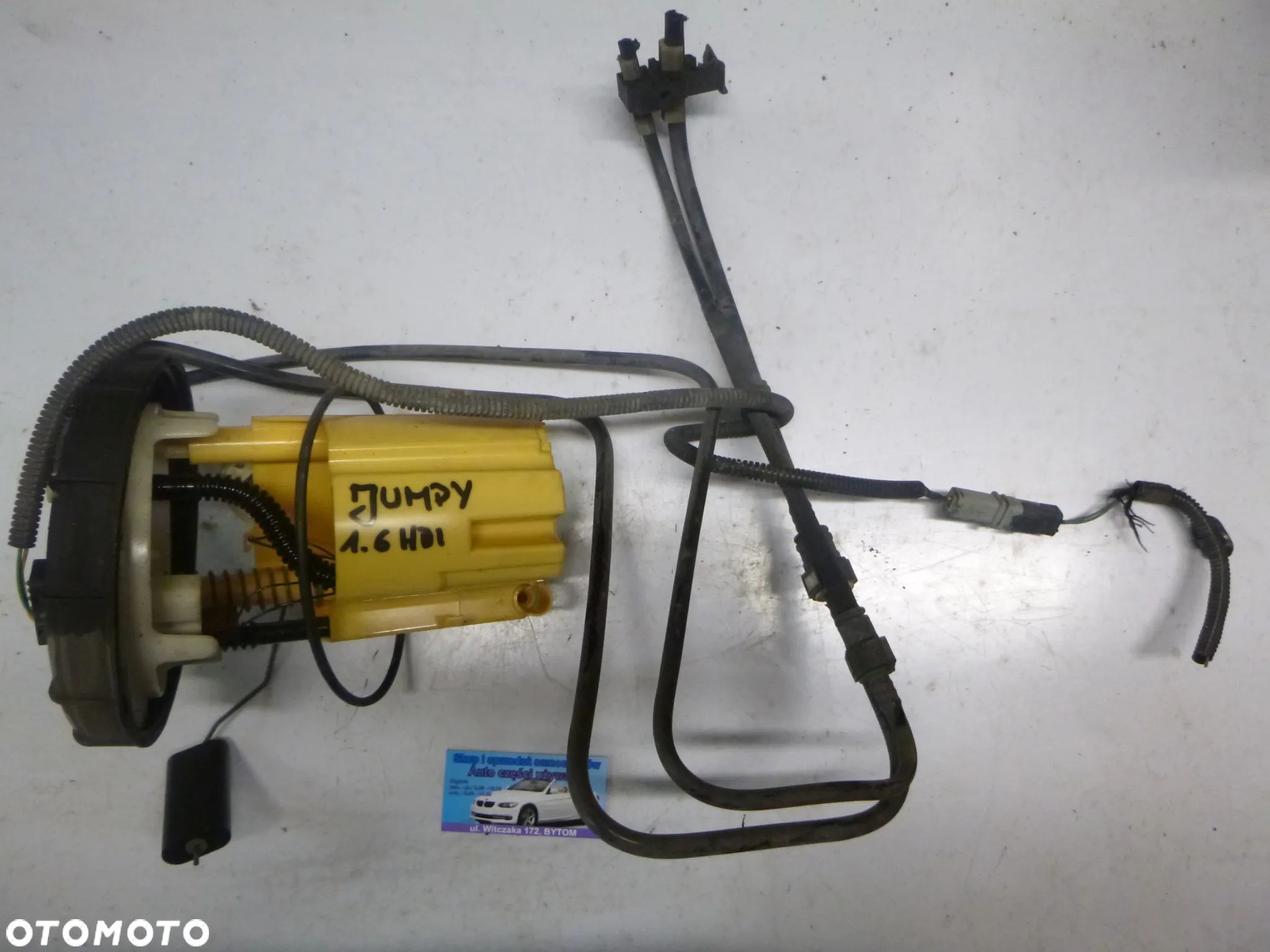 POMPA PALIWA PŁYWAK CITROEN JUMPY II  1,6 HDI 2007r 9659634080 - 1