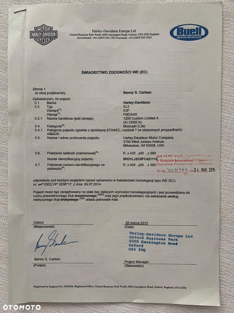 Harley-Davidson Sportster Custom 1200C - 10