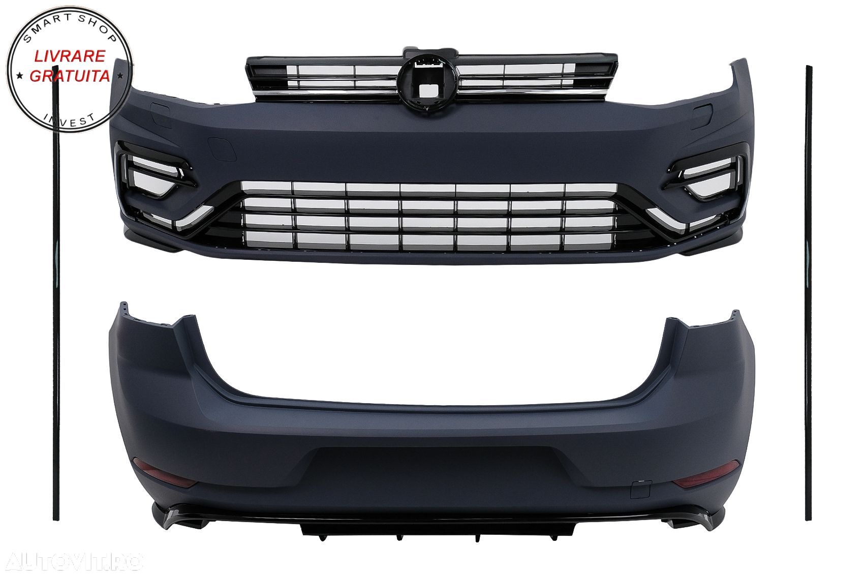 Kit Exterior Complet VW Golf 7 VII (2013-2017) 7.5 R Design- livrare gratuita - 1